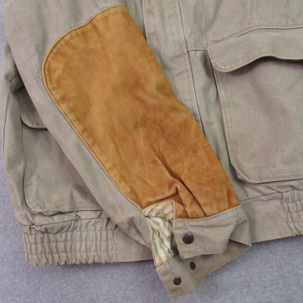 Vintage Australian Outback Collection Mens Chore Coat Barn Jacket M Beige - Picture 12 of 14